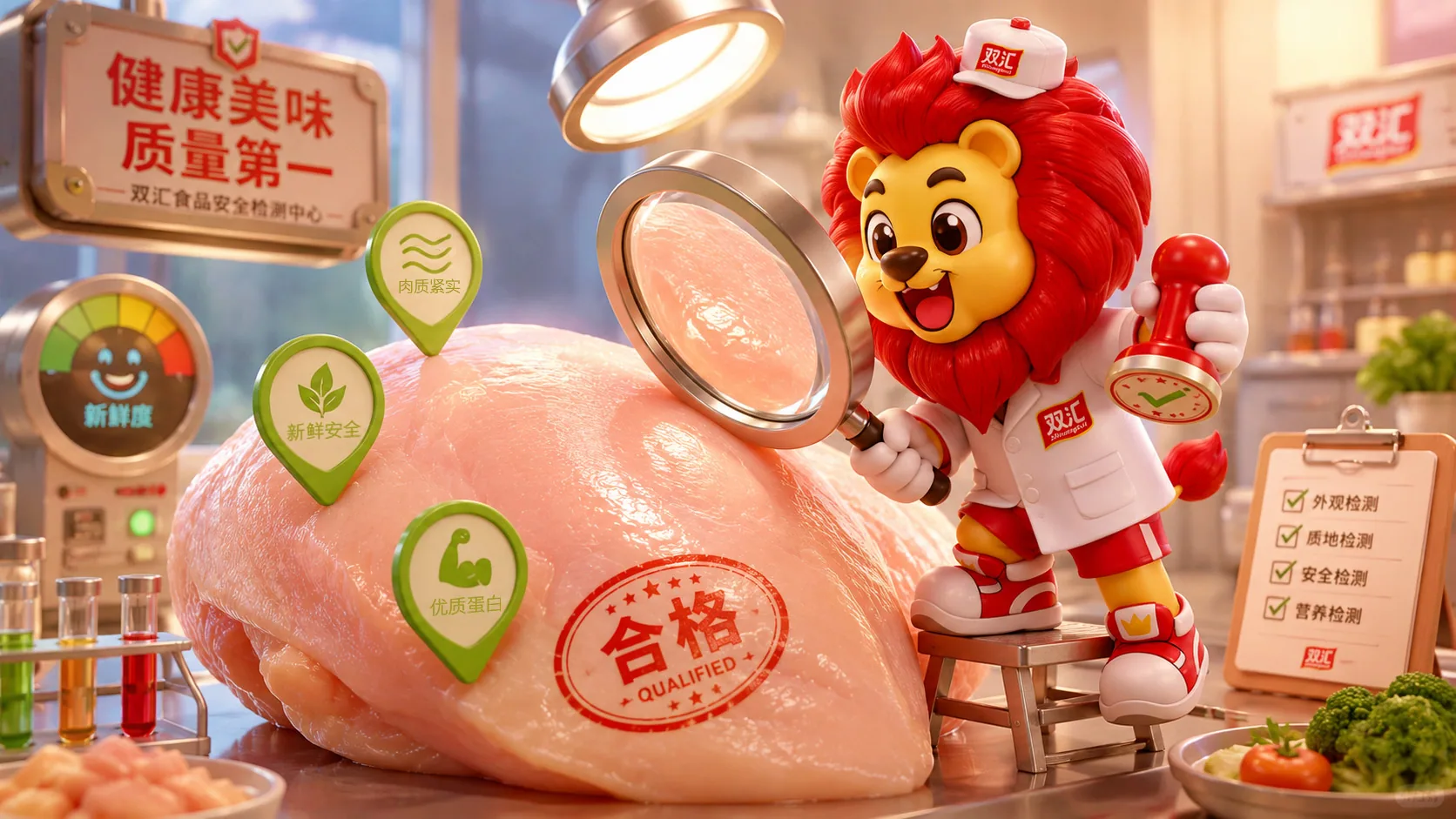 双汇狮子 IP 视觉一